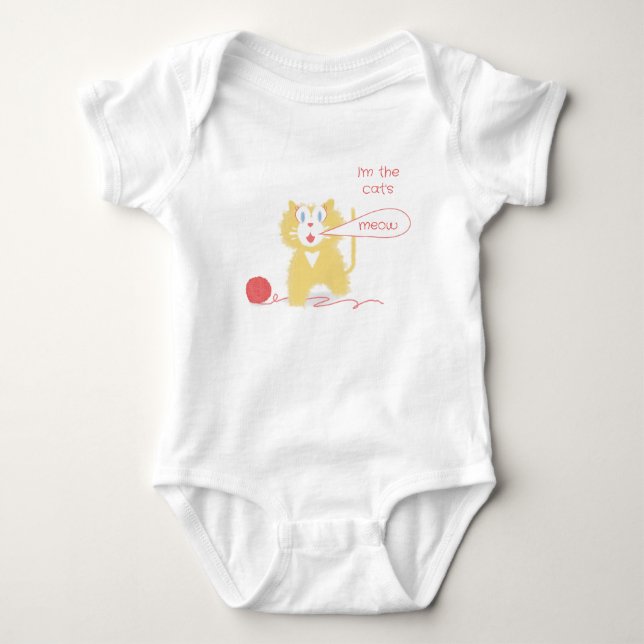 Söt Kitty T Shirt (Framsida)