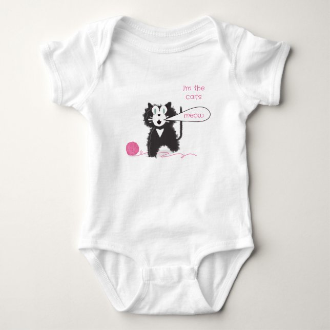 Söt Kitty T Shirt (Framsida)