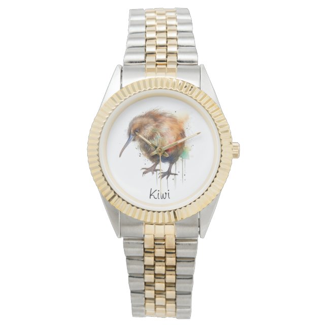 Söt Kiwi, anpassningsbar Armbandsur (Framsida)