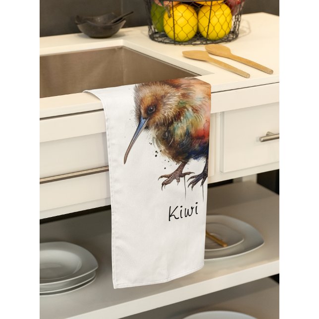 Söt Kiwi, anpassningsbar Kökshandduk (Skapare uppladdad)