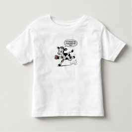 Söt Ko Ansvar Toddler tShirt T Shirt