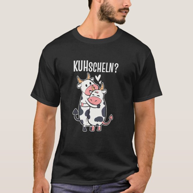 Söt Ko Ko För Kulliga Ko Fans T Shirt (Framsida)