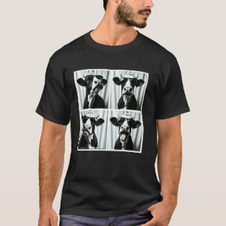Söt Ko Ko Fotobås För Barn Ungdom Pojkar M T Shirt