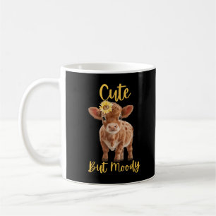Söt Ko-Melodramatiska Ko Älskare Bondgård Cowgirl  Kaffemugg