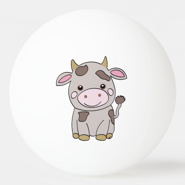 Söt ko pingisboll (Framsidan)