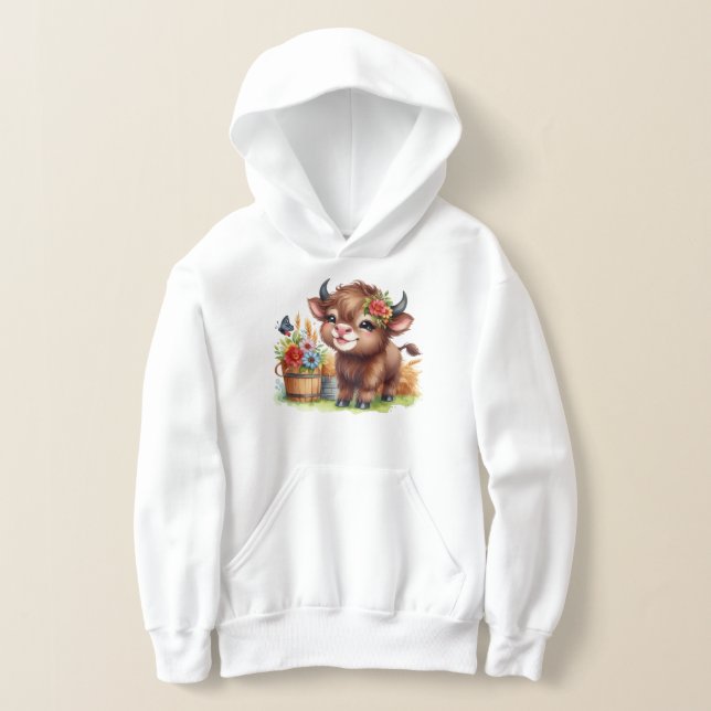 Söt ko t shirt (Laydown)
