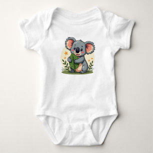 Söt Koala Baby Bodysuit T Shirt