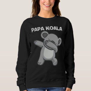 Söt Koala För Män Pappa Australienskt Zoo Djur   T Shirt