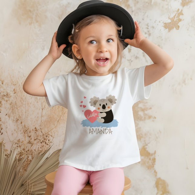 Söt Koala Kramar ID386 T Shirt (Skapare uppladdad)