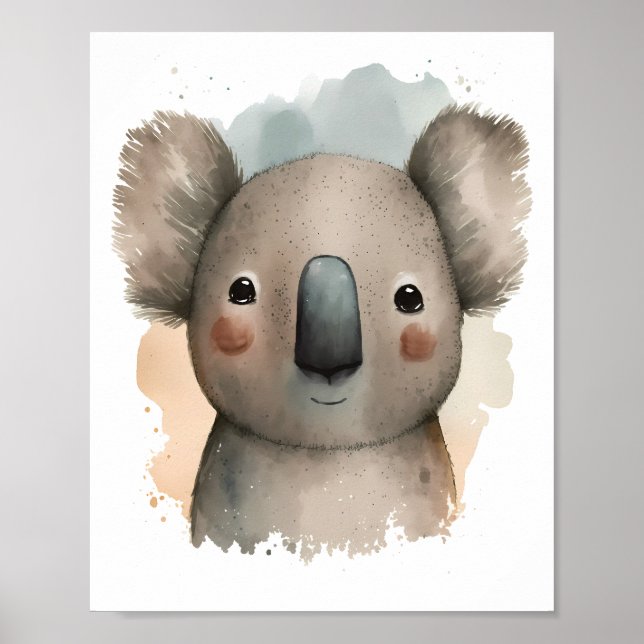 Söt Koala Poster (Framsidan)