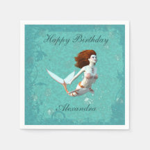 Söt Koi Sjöjungfru Swimming Underwater