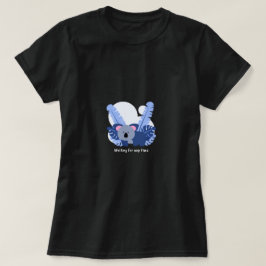 Söt Kola Karikatyr Palmblad|Bedårande Karaktär T Shirt