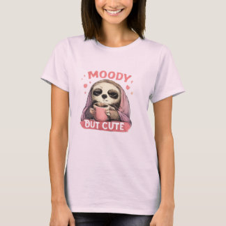 Söt konstig humor grafisk t-shirt