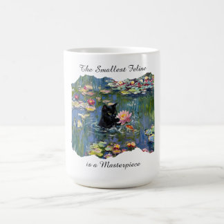 Söt Konstnärlig Katt är en Mästare Katt Kaffemugg