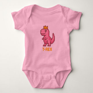 Söt Konung Dinosaurie - Trex T Shirt