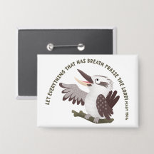 Söt kookaburra prisar Herren bibelvers