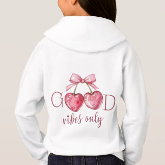 Söt Körsbär Bara Bra Vibrationer Estetisk hoodie T Shirt