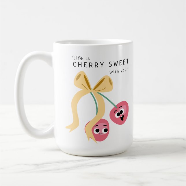 SÖT KÖRsbär Kaffemugg (Vänster)