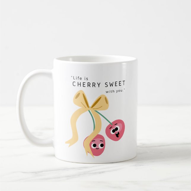 SÖT KÖRsbär Kaffemugg (Vänster)