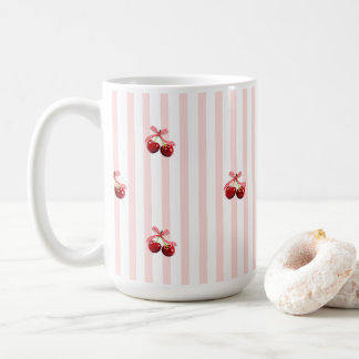 Söt körsbärsmugg kaffemugg