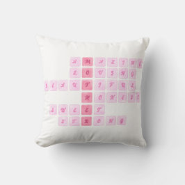 Söt korsordsdyn för mors dag kudde