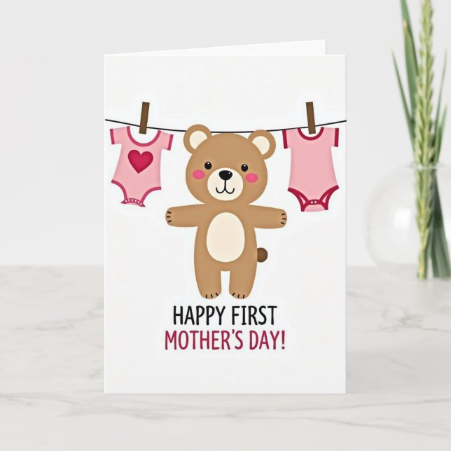 Söt kort till nya mammor (Framsida)
