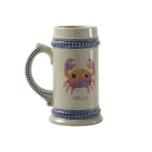 Söt krabbe kaffemugg