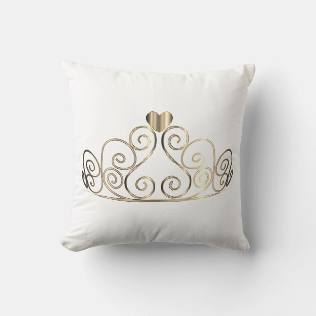 Söt Krona cushion Kudde (Framsida)