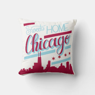 Söt kudde av chicago fodral, dekorativ kudde