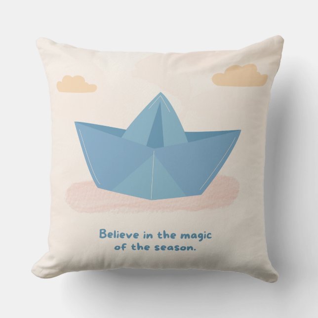 Söt kudde mysig stämning  (Framsida)