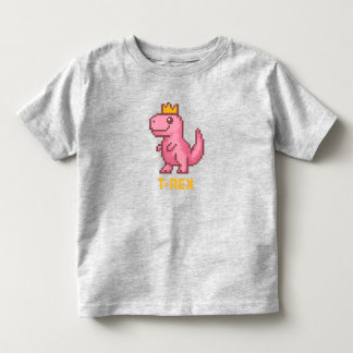 Söt Kung Dinosaurie - Trex T Shirt