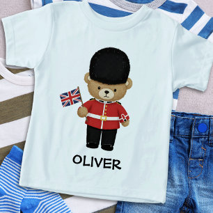 Söt kunglig vakt nallebjörn t shirt
