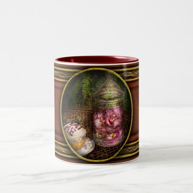 Söt - Kupaka - Ät mig Två-Tonad Mugg (Center)