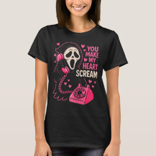 Söt Kuslig Skräck Få Mitt Hjärta Att Skrika Alla H T Shirt