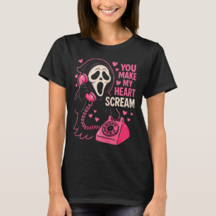Söt Kuslig Skräck Få Mitt Hjärta Att Skrika Alla H T Shirt