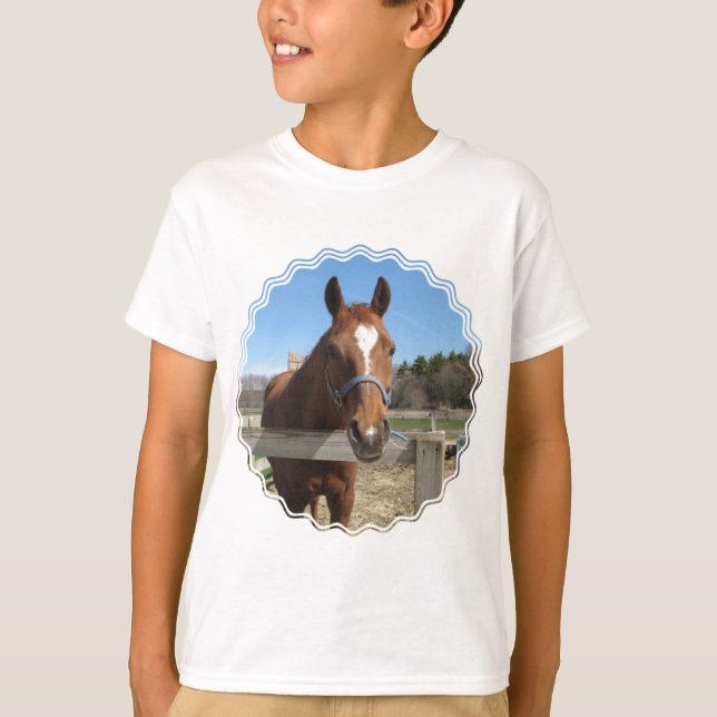 Söt Kvartskjorta Barn T Shirt (Framsida)