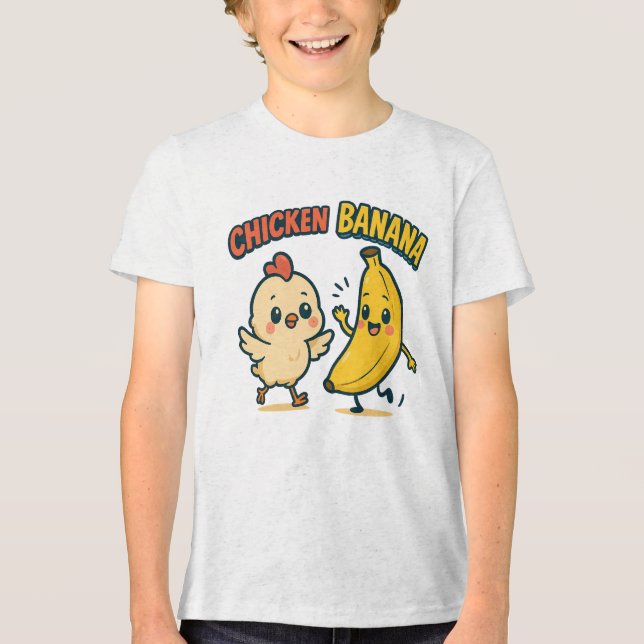 SÖT KYCKLING BANAN! T SHIRT (Framsida)