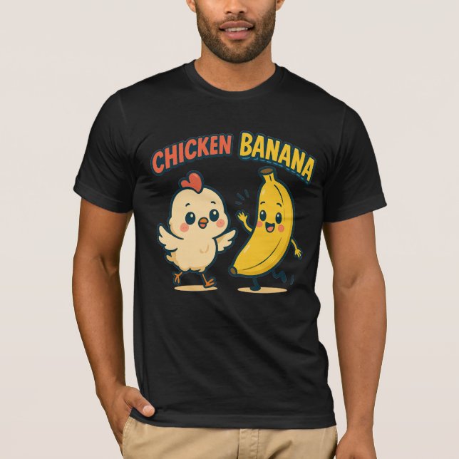 SÖT KYCKLING BANAN! T SHIRT (Framsida)