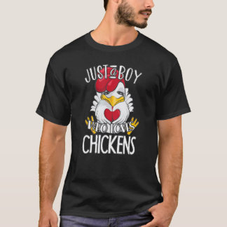 Söt Kyckling Grafik För Pojkar Män Barn Kyckling T Shirt