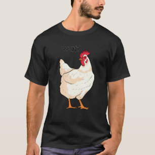 Söt kyckling humoristiskt djur t shirt
