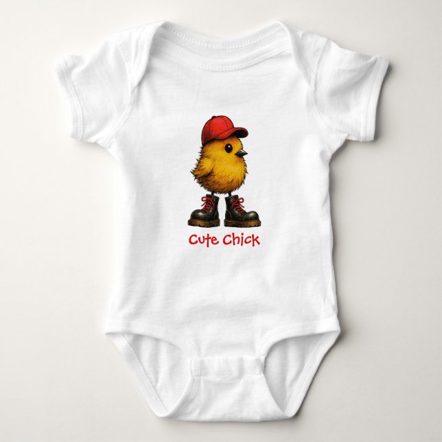 Söt kyckling t shirt (Framsida)