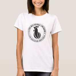 Söt Kyckling T-shirt med Text