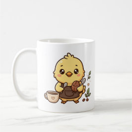 Söt Kycklingbönssked Kaffe Mugg