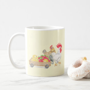 Söt Kycklingfamilj Mugg