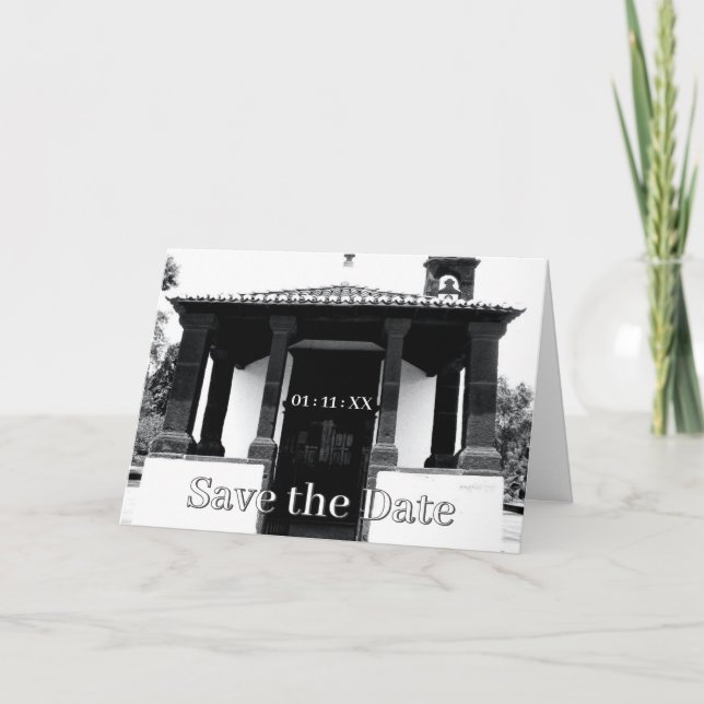 Söt kyrka i Portugal vykort (Framsida)