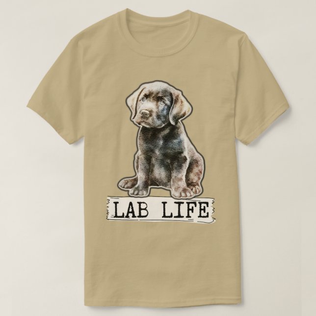 söt labradodynga t shirt (Design framsida)