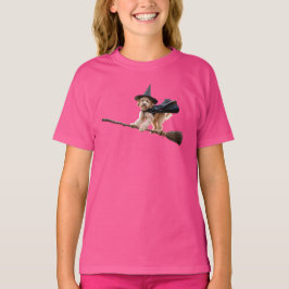 Söt Labradoodle Halloween för barn T Shirt
