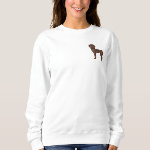 Söt Labradors design i chokladbrun färg T Shirt