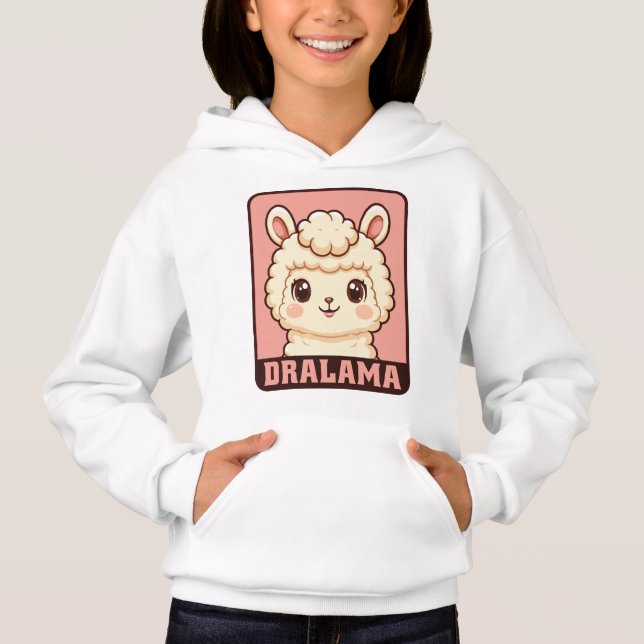 Söt lammateckning t-shirt design (Framsida)
