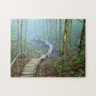 Söt Landcape Natature Forest Jigszle Puzzle Pussel